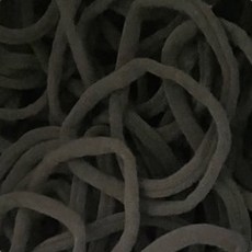 DIY HAPPY CRAFT SHOP 大容量六股線襪子頭手工藝材料 500g, 1個, 17黑色