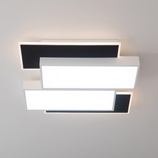 히트조명 LED 플리커프리 카리프 방등 80W B30553BK, 주광색 + 전구색(블랙)
