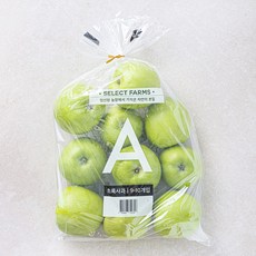 셀렉트팜 GAP 인증 A 초록사과 소과, 1개, 1.5kg(9~10입)