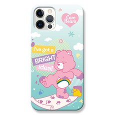 코쿼트 케어베어 페인트 슬림 하드 휴대폰 케이스