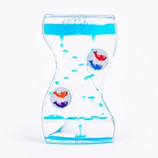 Art Joy 油旺水旺運動起泡水球, 龍捲風計時器藍色