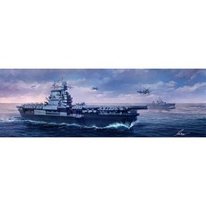 萌型 1/700 美軍企業 CV-6 航母 PS005, 1個