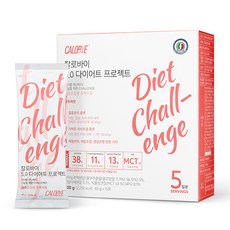 칼로바이 5.0 다이어트 프로젝트 단백질 식사대용 쉐이크, 40g, 15개