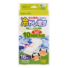 Kiyou 除虫菊退熱貼16入，寶寶專用，10小時長效散熱，溫和親膚，物理降溫，安全有效, 16個, 1盒