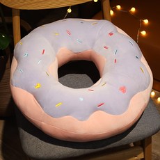 뷰넷 도너츠 모양 도넛 방석, 핑크