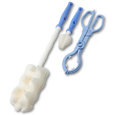 베이비베어일자형젖병솔