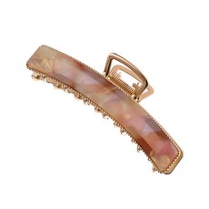 수스다 메탈 일자 셀룰로오스 올림머리 집게핀 11.5cm 4128