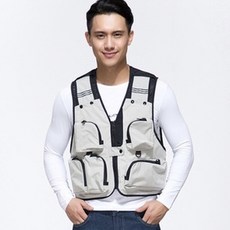 Minsung Company男女通用多口袋登山背心