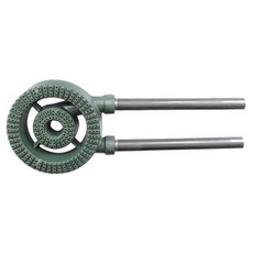 商用熱燃燒器 2 排頭 + 管組, 單品, 液化石油氣/液化天然氣