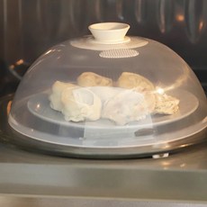 HICKIES 圓頂微波加熱蓋 淺褐色 24公分 PP塑膠, 24cm, 1個