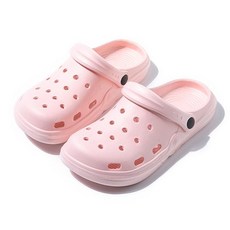 맙소샵 여성용 파스텔 컬러 펀칭 아쿠아 샌들 RK1161