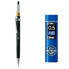 Pentel 飛龍文具 圖表繪圖 Sharp PG5-AD + Einstein Sharp Shim HB 套組, 1套, 0.5mm