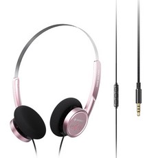 Fiio 스노우스카이 레트로 헤드폰, 핑크, WIND