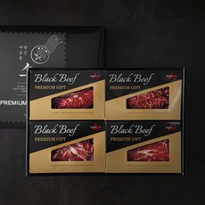 푸드장 미국산 블랙비프 소고기 정성담은 선물세트 1.1kg (냉장), 1세트