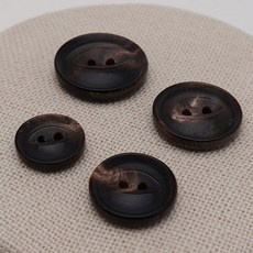 동대문단추왕 리얼 소뿔 단추 JWS-23 20mm, 다크브라운, 7개