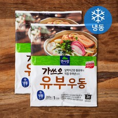 면사랑 가쓰오 유부우동 1인분 (냉동), 2개