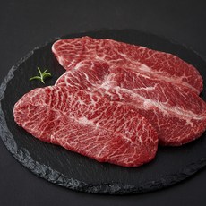 건화 한우 부채살 1등급 구이용 (냉장), 200g, 1개