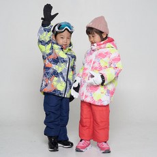 AFRIDER 兒童 Geoteach 滑雪服上下套裝