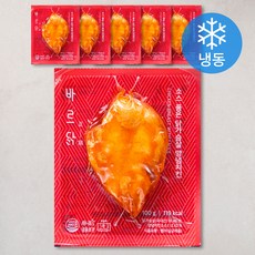 바르닭 소스품은 닭가슴살 양념치킨 (냉동), 100g,