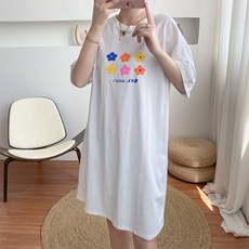 印花短袖哺乳上衣