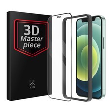 케이안 3D 마스터피스 풀커버 강화유리 휴대폰 액정보호필름 + 가이드툴 세트, 1세트