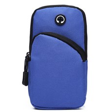 팅올 트래킹 등산 암밴드 미니 가방, 블루