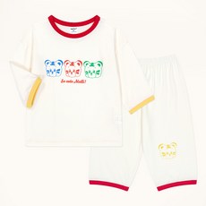 mollimelli friends 兒童款Rangi寬鬆版型7分室內服上下套裝