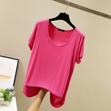 수파카즈싱글컬러핫핑크