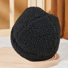 롸잇나우 뽀글이 내추럴 방한 모자