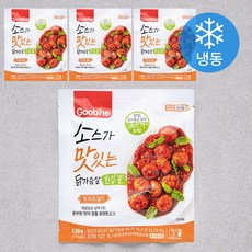 굽네 소스가 맛있는 닭가슴살 한입 볼 토마토칠리 (냉동), 120g, 4개