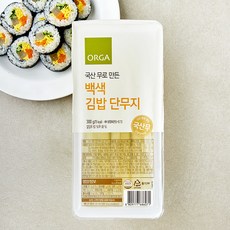 ORGA 백색 김밥단무지, 300g, 1개 300g, 1개