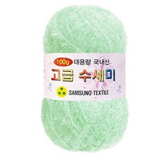 Yarna 大捲菜瓜布編織線 100g, 134 嬰兒薄荷, 1個
