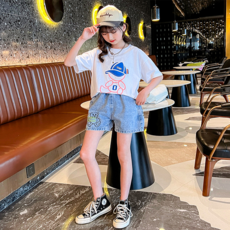 데님반바지세트