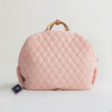 딩동펫 반려동물 스너글 2in1 이동가방 카시트, 핑크, 1개