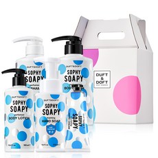 더프트앤도프트 소피소피 올인원 세트 샴푸 + 바디워시 + 바디로션 + 핸드워시 + 핸드크림, 1세트