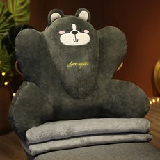 뷰넷 소프트 허리쿠션 담요 세트
