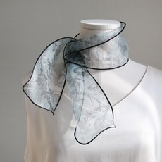 VARVISU Remeu Petit透視歐根紗圍巾