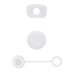 Geumkkaebi 隨行杯防漏吸管蓋 + 防溢塞 + 防漏塞套組 透明 1組