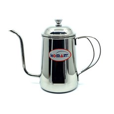 HOMART NEW 유광 드립주전자 8807-M 700ml, 스테인레스, 1개 스테인레스, 1개