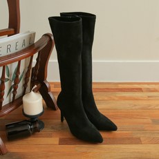 스웨이드롱부츠