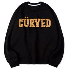 벤힛 CURVED 세미 오버핏 소프트 빅사이즈 기모 맨투맨