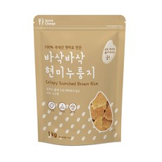 엄마사랑 바삭바삭 현미 누룽지, 1kg, 1개