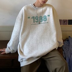 남성용 마켓A 1988 오버핏 맨투맨