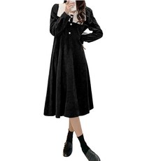 루나글램 포인트 카라 임산부 원피스 POI58
