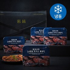 청와식탁 LA양념 꽃갈비 (냉동), 500g, 4개