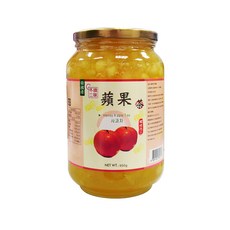 韓味不二 蘋果茶果醬, 韓國無添加防腐劑, 950g大容量, 950g, 1罐