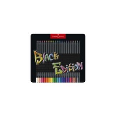 파버카스텔 블랙 에디션 색연필 지관케이스, 1개, 24색