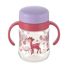 릿첼 T.L.I 360도 흘림방지컵 200ml, 핑크, 1개