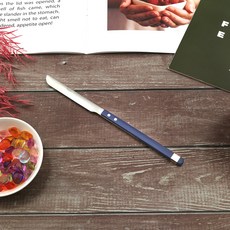 Bogen 方形Solne餐具甜點刀, 藍寶石, 1個