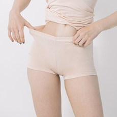 테라우드 여성용 모달 소프트 스판 속바지 2부 2p
